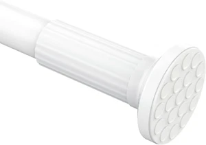 Tension Curtain Rod, 51-126 Inches Adjustable Spring Shower Tension Curtain Rod, - Picture 1 of 7