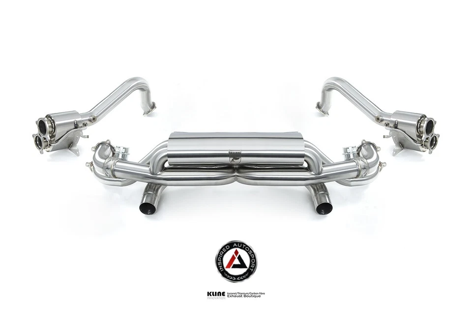 Silenciador PORSCHE 718 4.0 GT4 / Spyder / GTS Kline Innovation + tubo sobre eje Foto 1 de 1