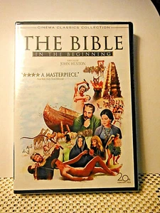 NEW/SEALED DVD! CINEMA CLASSIC COLLECTIONS THE BIBLE, IN THE BEGINNING! HUSTON - Picture 1 of 7