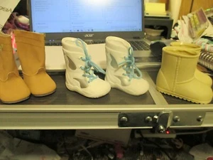 LOT OF 3 PAIR 18" DOLL BOOTS FITS AG, OG  MY LIFE AND OTHERS - Picture 1 of 4