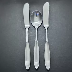 3 Wallace Array Zuckerlöffel Buttermesser Edelstahl Besteck Silberbesteck 18/10 - Bild 1 von 13
