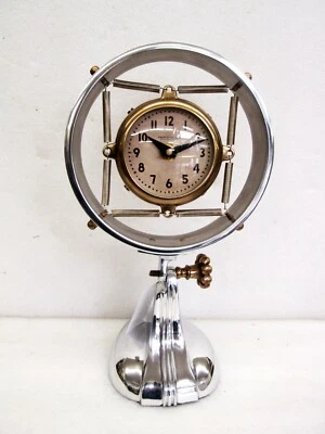 PENDULUX  DECO MICROPHONE CLOCK SITCDEAL SMITHSONIAN COLLECTION - Image 1 of 4
