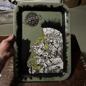 CUSTOM TMNT DINNER TRAY BED TRAY OOAK - Picture 1 of 17