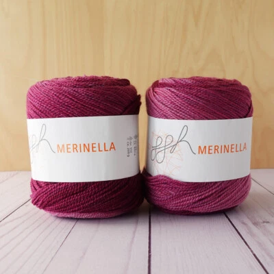 GGH Merinella ~ Lot of 2 ~ #4 Purple ~ 100% Superwash Virgin Wool ~ Gradient - Image 1 of 4