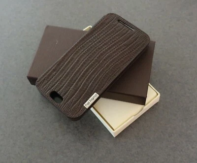 Piel Frama 736 棕色蜥蜴 FramaSlim 皮革保护壳 适用于三星 Galaxy S7 #030 — 第 1/4 张图片