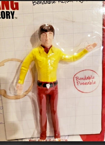 Howard Wolowitz 6 inch Bendable Action Figure The Big Bang Theory Cover