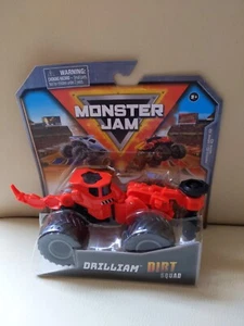 MONSTER JAM DIRT SQUAD DRILLIAM VERO METALLO RARO - Foto 1 di 2