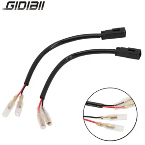 Turn Signal 2 Pin Plug Wire Adapters Indicator Bullet Connector Cable For Ducati - Picture 1 of 8