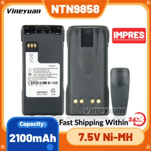 Batería NTN9858 2100mAh IMPRES Ni-MH para Motorola XTS2500 XTS1500 MT1500 PR1500 - Imagen 1 de 12