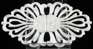 Sterling Silver Nurses Belt Buckle, Hallmarked Birmingham 1985 - Picture 1 of 12