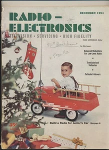 Radio-Electronics Magazin Band 25 #12 Dez 1954 Radio für Juniorenauto - Bild 1 von 3