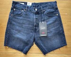 BNWT Levi's 501 Premium ‘93 Shorts 30W Stretchable Black Guaranteed Original - Picture 1 of 10