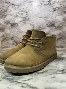 UGG Neumel Mens Size 12 Brown Casual Classic Lace Up Suede Chukka Boots 3236 - Picture 1 of 10