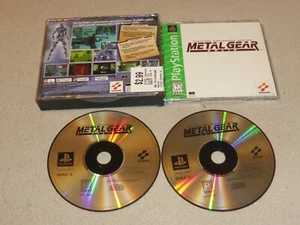 PLAYSTATION PS1 VIDEOSPIEL METAL GEAR SOLID MIT HÜLLE 2 DISC SONY PS2 GREATEST HITS - Bild 1 von 1
