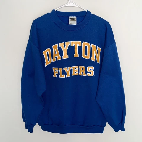 Vintage 80s 90s University of Dayton Flyers Unisex Sweatshirt Made in USA Large Cover