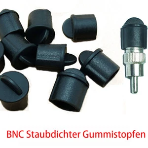 BNC Kopf Staubdicht Schutz Gummistecker EX1R und AV Staubdicht Kappe - Zdjęcie 1 z 1