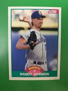 Score Rookie & Traded 1989 - #77T Randy Johnson (RC) - Imagen 1 de 2