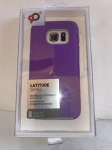 Neu Nimbus9 Latitude Serie Dual Layer Hülle für Samsung Galaxy S7 - Lila/Grau - Bild 1 von 3