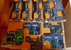 10 x APPLE MACBOOK+PRO LOGIC BOARD VARIOUS FROM 2005-2010 NOT WORKING - Picture 1 of 11
