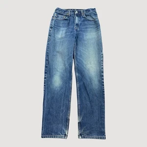 Levis 550 Jeans Mens 32x33 Blue Straight Relaxed Faded Whiskers USA Y2K Workwear - Picture 1 of 14