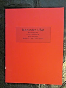 MAHINDRA MODEL ML210 FRONT END LOADER FOR USE WITH C27 AND C35 TRACTORS. - Picture 1 of 1