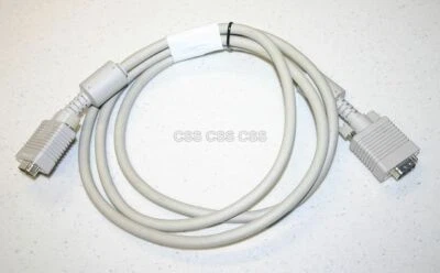 VGA Video Cable Cord for PC Computer Screen Monitor Male Connector 4 1/4 ft. - Image 1 of 2