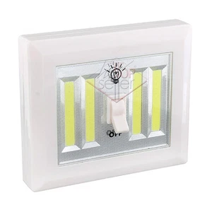 DOPPIA LUCE COB LED DA ARMADIO LETTURA CON INTERRUTTORE DUAL SWITCH LIGHTS CASA - Foto 1 di 1
