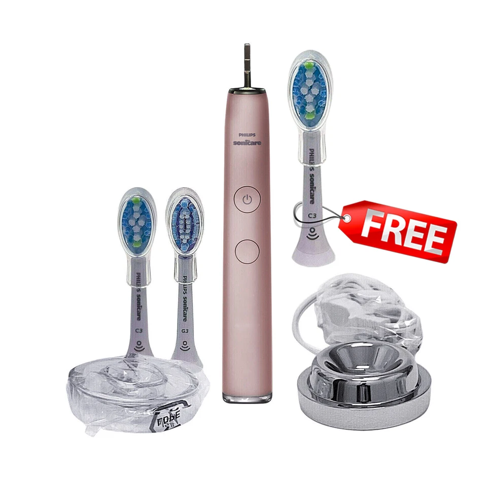Philips Sonicare Smart 9300 Premium C3 + G3 Kit | 1x Cabezal GRATIS | Rosa | Sin Caja Foto 1 de 4