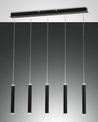 FABAS LUCE LED Pendel Leuchte Hänge Lampe Prado 3685-48-101  Easy Dimm schwarz - Bild 1 von 4