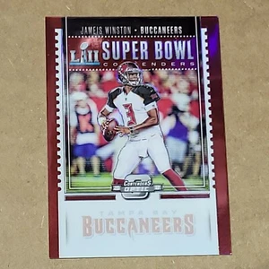 Jameis Winston 2017 Contenders optische Super Bowl SB-17 ROT Prizm/49 SP Bucs - Bild 1 von 3