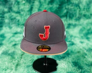 DS RARE New Era Cap Japan World Baseball 59FIFTY Fitted Hat Gray Shohei Ohtani - Picture 1 of 7