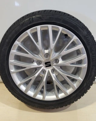 Bridgestone Blizzak LM005 225/45 R17 91H Winterreifen mit Seat Felge R17 1Stk!!! - Bild 1 von 4