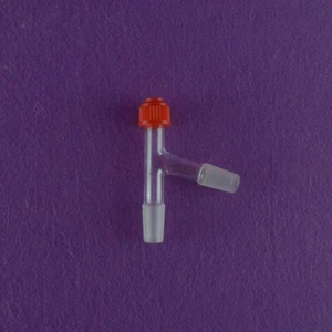 Laboratory Glass 3-way Thermometer Adapter 14/23 - Picture 1 of 1