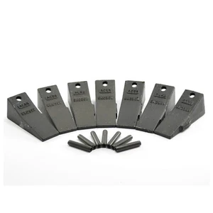 5KC3SB Teeth + Pins (Pack of 7), Bucket Tooth, Excavator, Skid Steer, Bobcat - Picture 1 of 2