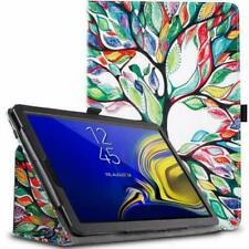 Poetic SlimFolio Case for Galaxy Tab S4 10.5 2018 Tablet PU Leather Cover (tree)