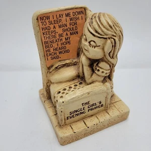 Vintage 70s Paula 1972 "Man for Keeps" W-308 Resin Figure 4" - Picture 1 of 11