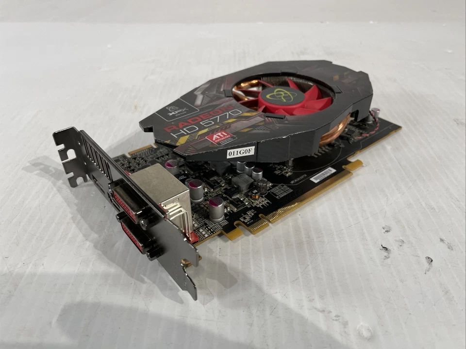 ATI Radeon HD 5770 HD-577X-ZN 1GB DDR5 HDMI Dual DVI Display Port PCI-E - Image 1 of 4