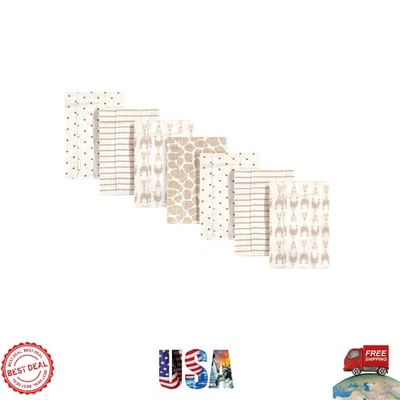 Paños para eructos para bebés con temática animal, algodón suave, perfectos para alimentarse y acurrucarse Foto 1 de 2