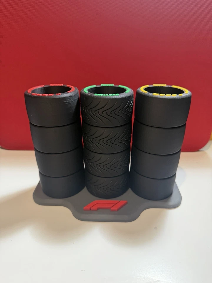 F1 Tyre Pen Holder / Storage Display Stand - Image 1 of 4