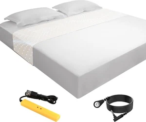 Erdungslaken für Bett 90 % Bio-Baumwolle + 10 % reines Silber 105 * 23 Zoll, weiß  - Bild 1 von 7