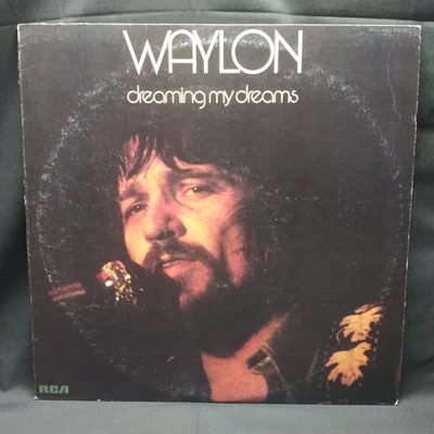 WAYLON JENNINGS : DREAMING MY DREAMS - 1975 Vinyl Record LP APL1-1062 - Image 1 of 4