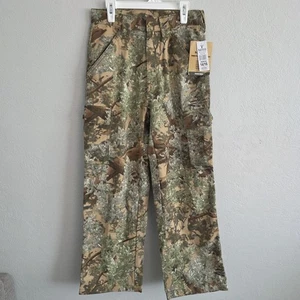 King's Desert Youth Boys Classic 6 Pocket Camo Hunting Camo Pants Size 14-16 NEW - Picture 1 of 12