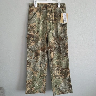 King's Desert Youth Boys Classic 6 Pocket Camo Hunting Camo Pants Size 14-16 NEW - Image 1 of 4