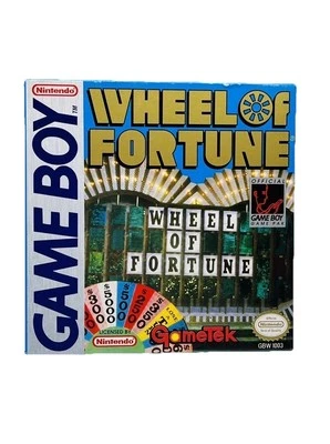 Wheel of Fortune Nintendo Game Boy 1990 GameTek Puzzle TV Show Cartridge VTG GB - Image 1 of 4