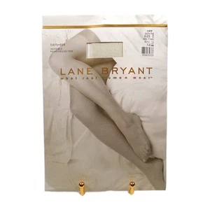 Collant nuovo con scatola Lane Bryant Daysheer bianco sporco taglia C punta rinforzata invisibile - Foto 1 di 6