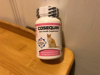 COSEQUIN Suplemento Salud Articular 4 Gatos Un (1) Botella Cápsulas Ochenta (80) ct. Foto 1 de 4