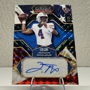 Jordan McCloud 2024 Wild Card Automania American FB #AMAH-JM AUTO /25 - Bild 1 von 2