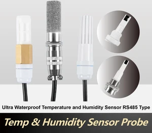 Temperature Humidity Sensor Waterproof Industrial High Precision Probe RS485 - Picture 1 of 31