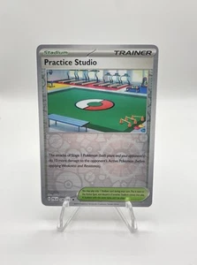Reverse Holo Practice Studio 186/193 Uncommon Paldea Evolved Pokemon TCG - Picture 1 of 2