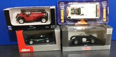 Job Lot 4 x Jaguar sports/racing cars, all vgc. - Image 1 of 4